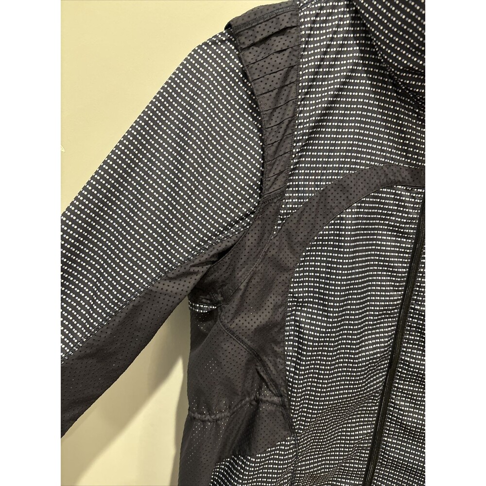 Lululemon Vent It Out Jacket Double Dot Navy Blue Lullaby / Navy Blue Size 6 - Picture 11 of 14